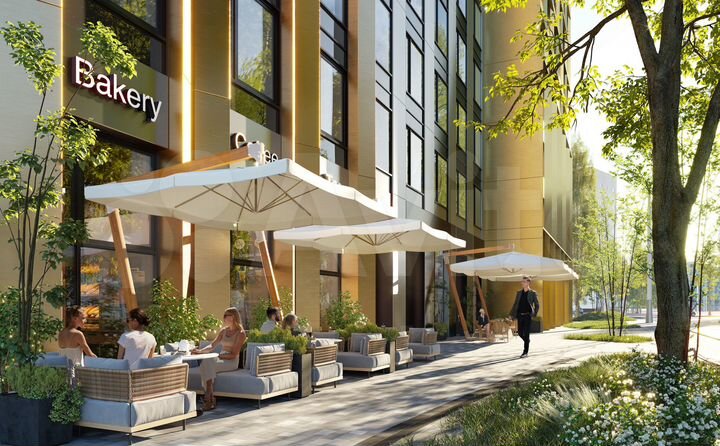 1-к. квартира, 42,1 м², 20/26 эт.