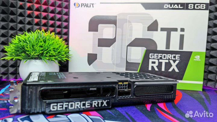 Видеокарта rtx 3060ti 8gb palit oc