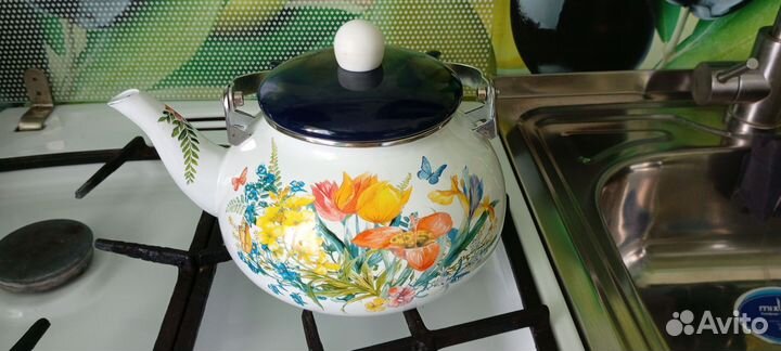 Чайник эмалированный 2 литра
