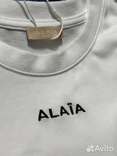 Футболка Alaia белая