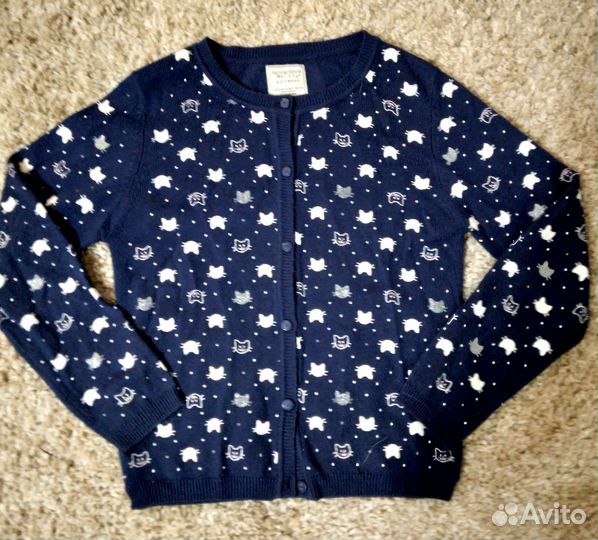 Кофточка на девочку 8-9 лет