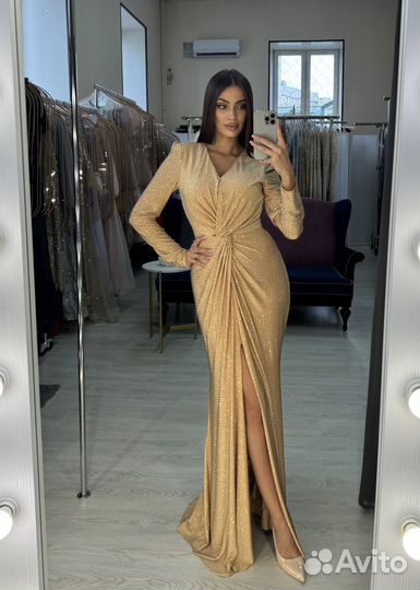 Вечернее платье Сваровски