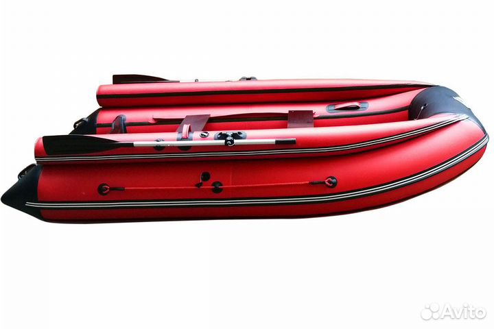 Лодка Orca 420 нд красная