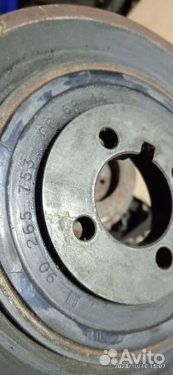 Шкив коленвала Opel Vectra a, omega a 2л, 1.8л