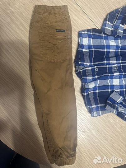 Рубашка и брюки calvin klein