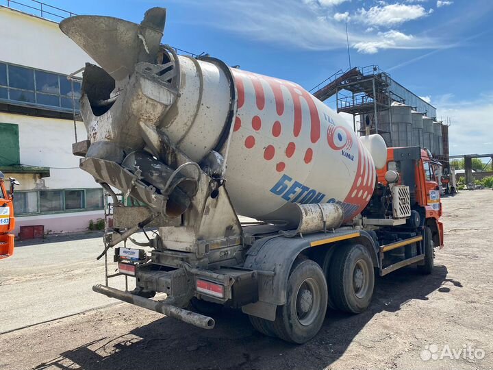 Автобетоносмеситель КамАЗ 6520, 2021