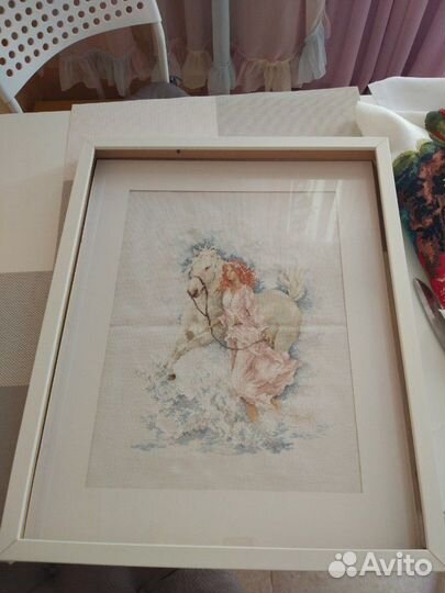 Картина вышивка