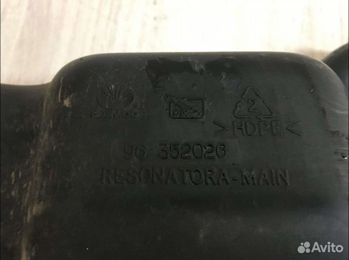 Воздуховод шевроле ланос