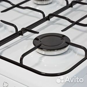 Газовая плита deluxe 506040.05г(кр) белая