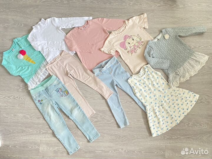 Вещи пакетом на девочку