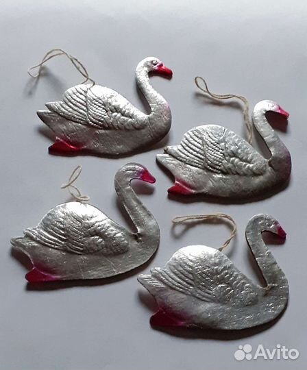 Ёлочные игрушки СССР картонаж