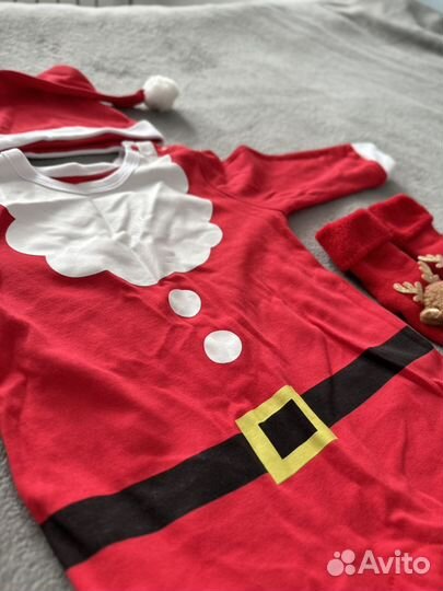 Новогодний костюм для мальчика 74