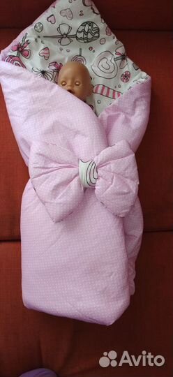 Конверт одеяло на выписку