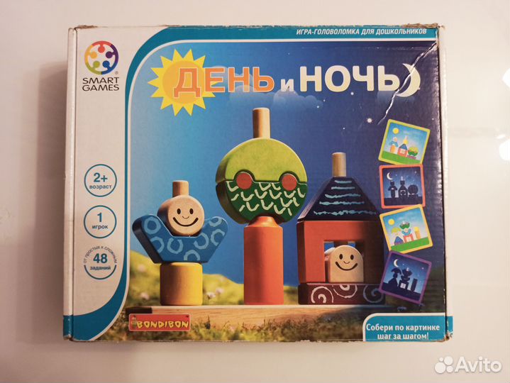 Развивающая игра День и Ночь Bondibon