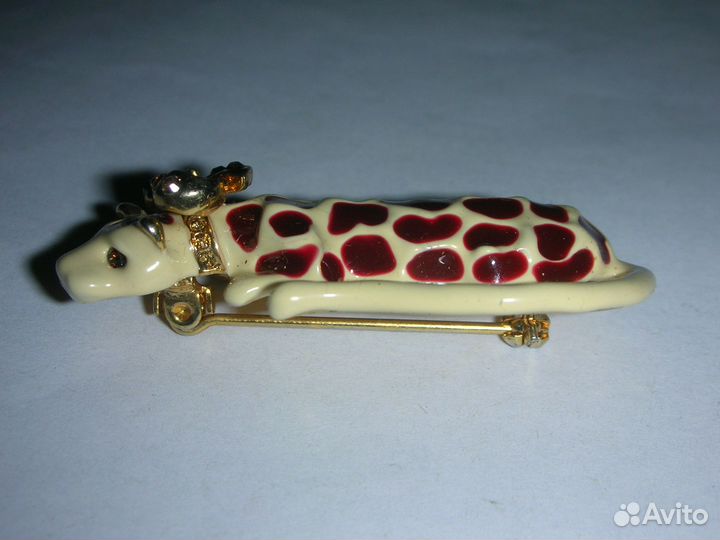 Брошь кошка, фирма Selena