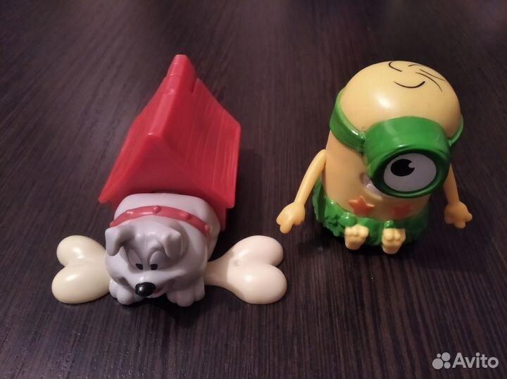 Игрушки из Макдональдса, киндера