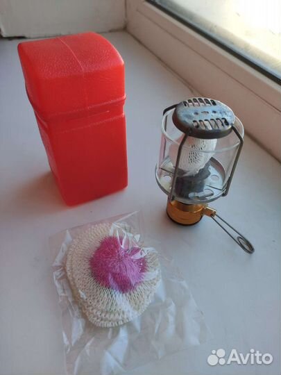 Теплая ламповая газовая лампа