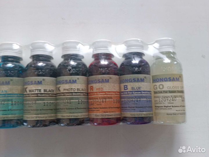 Чернила для принтера Epson пигментные