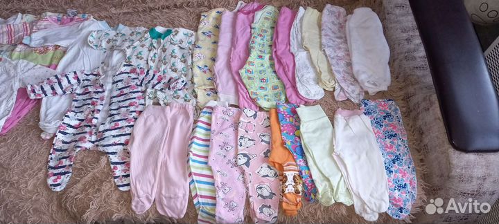 Пакет вещей для девочки