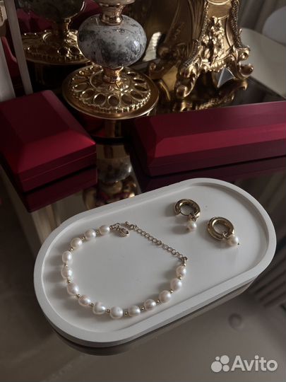 Браслет и серьги