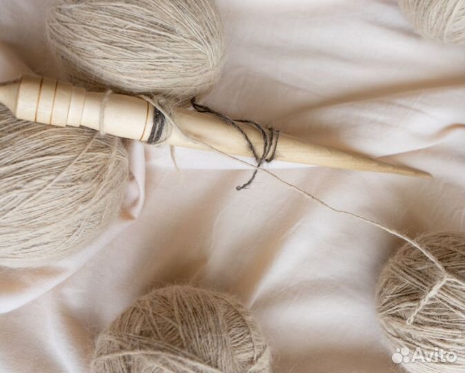 Пряжа из пуха тибетского мастифа