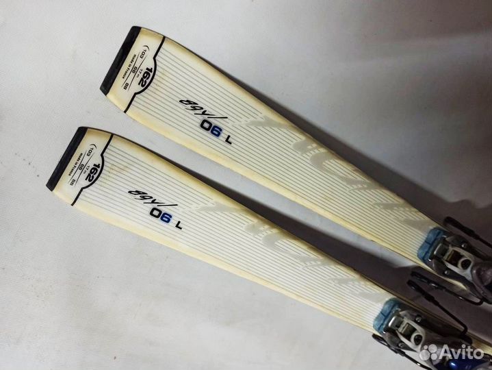 Горные лыжи 162см, ботинки 42(27.5)