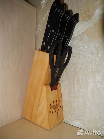 Набор кухонных ножей 