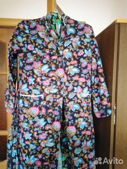 Халат флонелевый