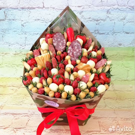 Мужские букеты съедобные