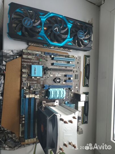 Комплектующие для пк одним лотом