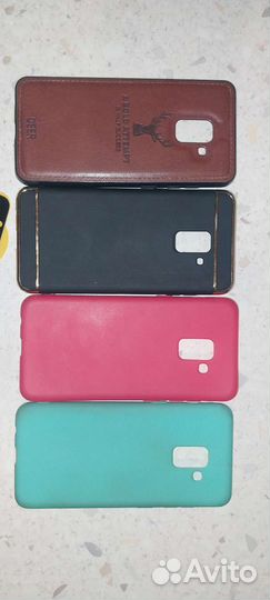 Чехлы и стёкла для Samsung A8 2018