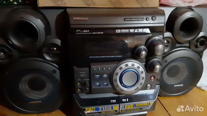 Музыкальный центр samsung с караоке