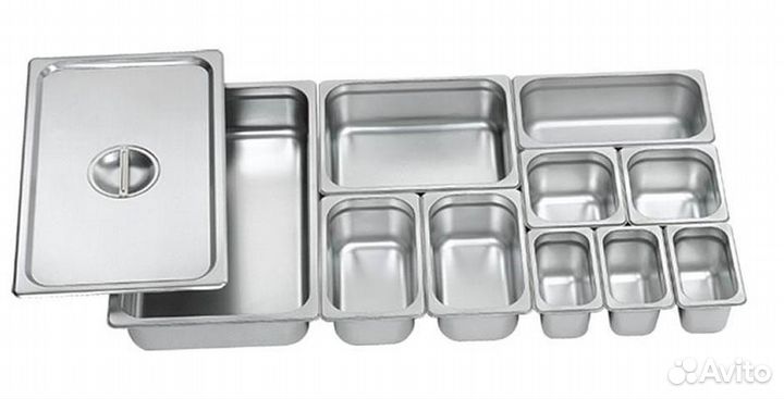 Гастроемкость нерж, полипропилен