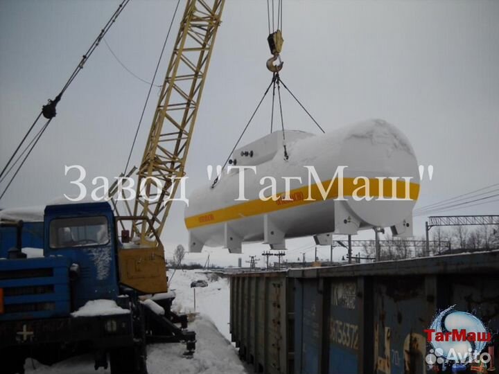 Резервуар, бочка под нефтепродукты 30 м3 (ргсп)