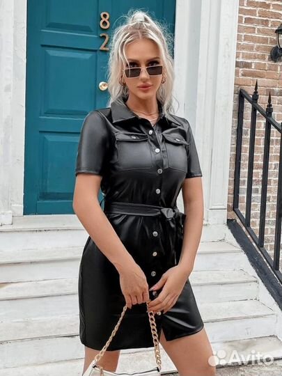 Платье с шейн