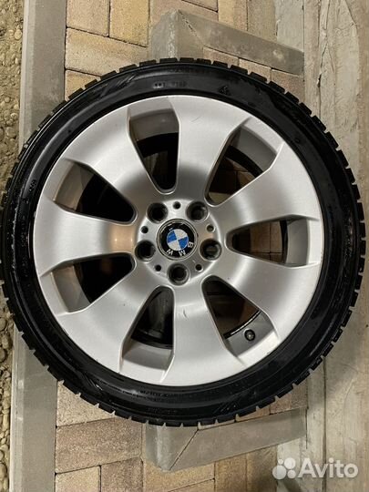 Диски BMW r17 с зимней резиной