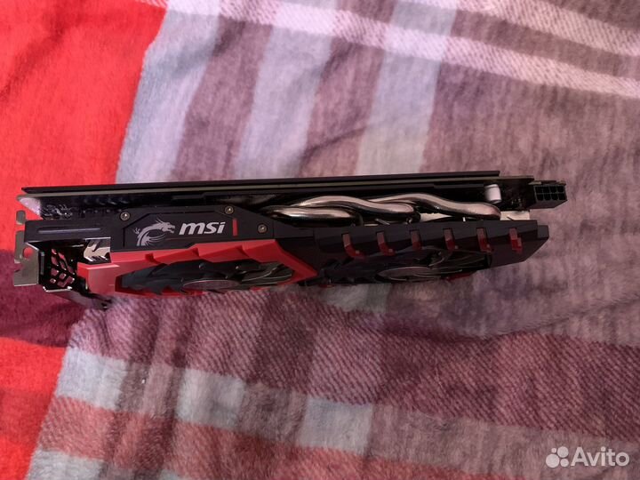 Видеокарта gtx 1060 6gb MSI gaiming x