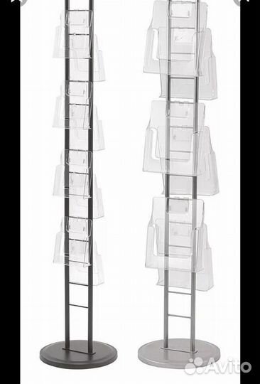 Карман пластиковый А6 / визитница / буклетница