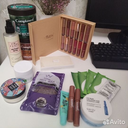 Набор косметики пакетом бу