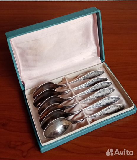 Чайные ложки из мельхиора мнц СССР 