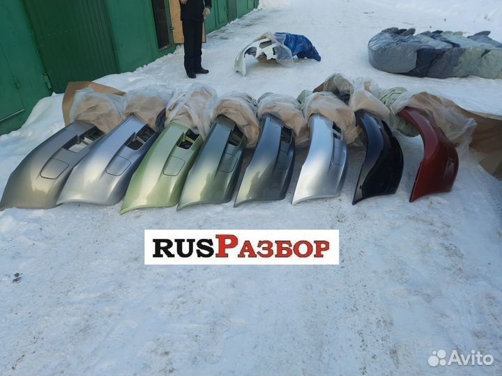 Бампер окрашенный в цвет Лада Калина ваз 1117 1118