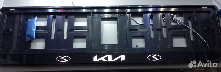 Рамки номера с подсветкой логотипа