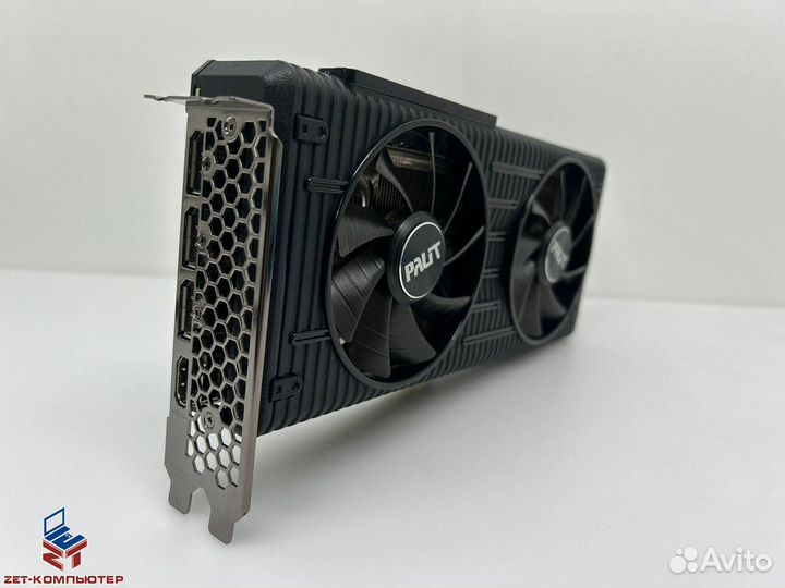 Видеокарта 8.0 Гб Palit GeForce RTX 3060 TI dual