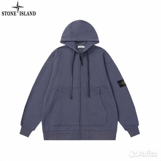 Зип худи stone island