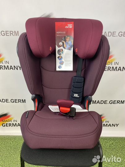 Автокресло Britax Romer Kidfix 3S Burgundy red