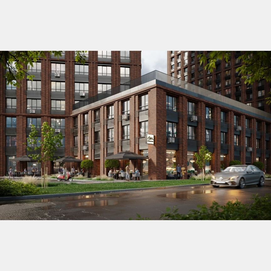 2-к. квартира, 66,5 м², 6/8 эт.