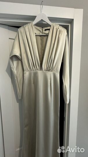 Платье Namelaz s серо-жемчужное