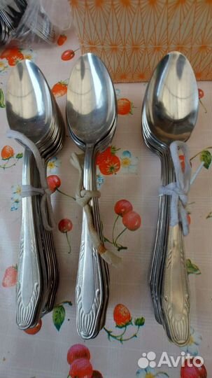 Ложки столовые,десертные и чайные нержавейка СССР