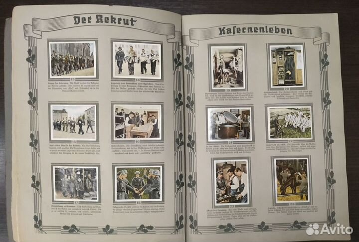 Альбом сигаретных вкладышей 1936 г