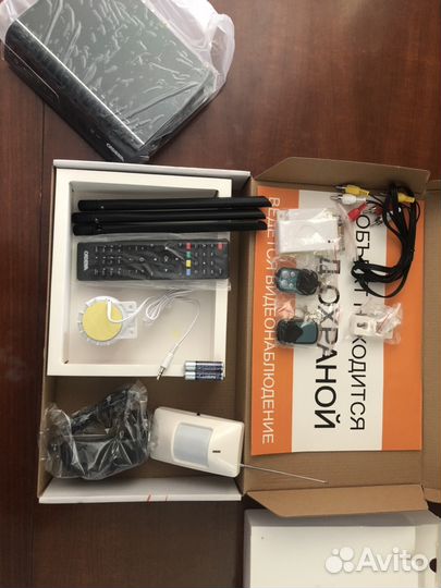 Комплект видеонаблюдения и цифрового тв